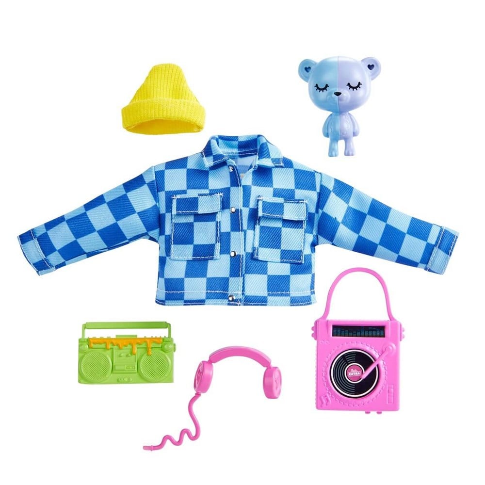 Barbie Extra Kıyafet Paketleri HDJ38-HDJ41 Barbie HDJ41