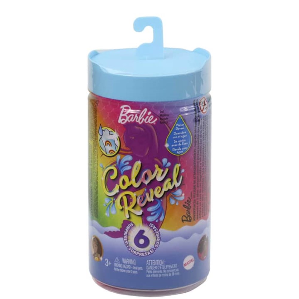Barbie Color Reveal Renk Değiştiren Sürpriz Chelsea Yağmura Hazır Bebekler HDN76 Barbie HDN76