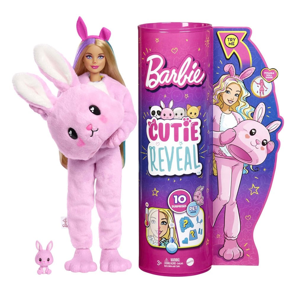 Barbie Cutie Reveal Bebekler Tavşan HHG18-HHG19 Barbie HHG19