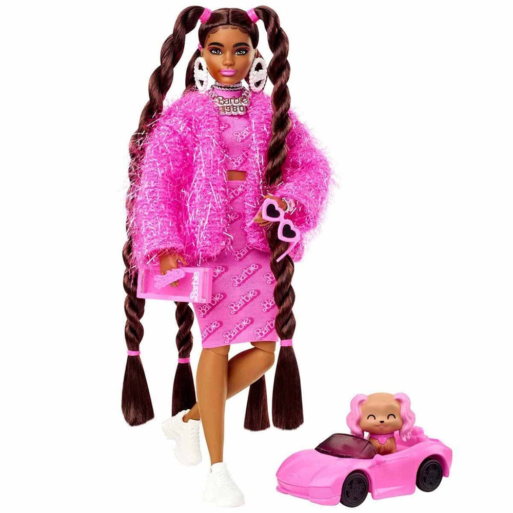 Barbie Extra Nostaljik Kıyafetli HHN06 Barbie HHN06