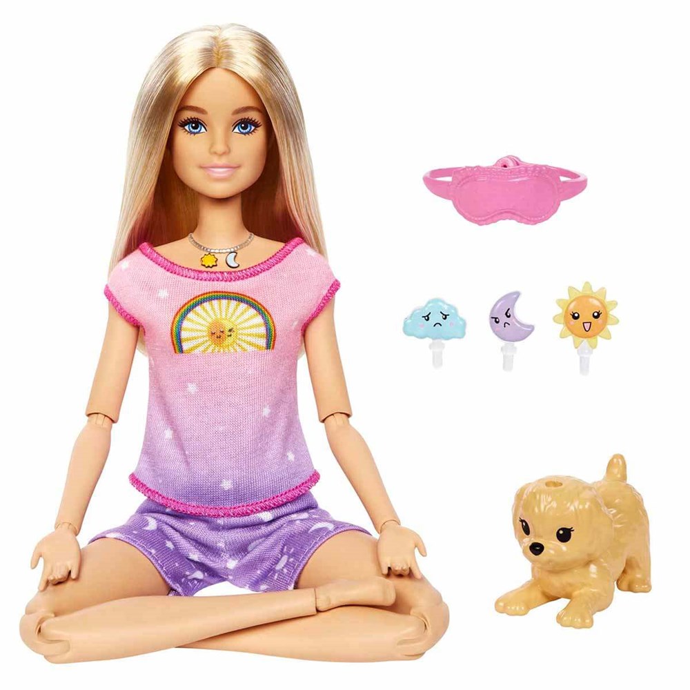 Barbie Meditasyon Yapıyor Oyun Seti HHX64 Barbie HHX64