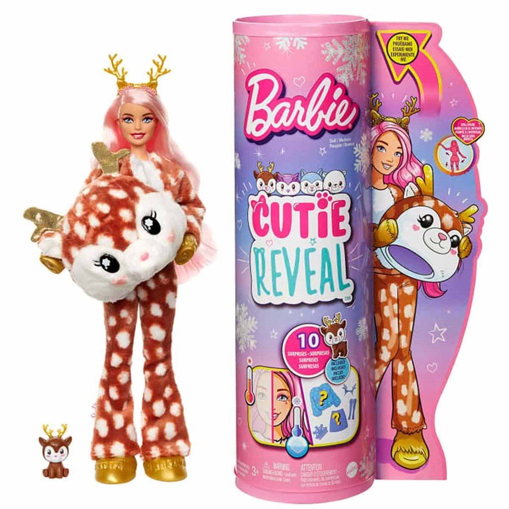 Barbie Cutie Reveal Bebekler 3. Seri HJM12-HJL61 Barbie HJL61