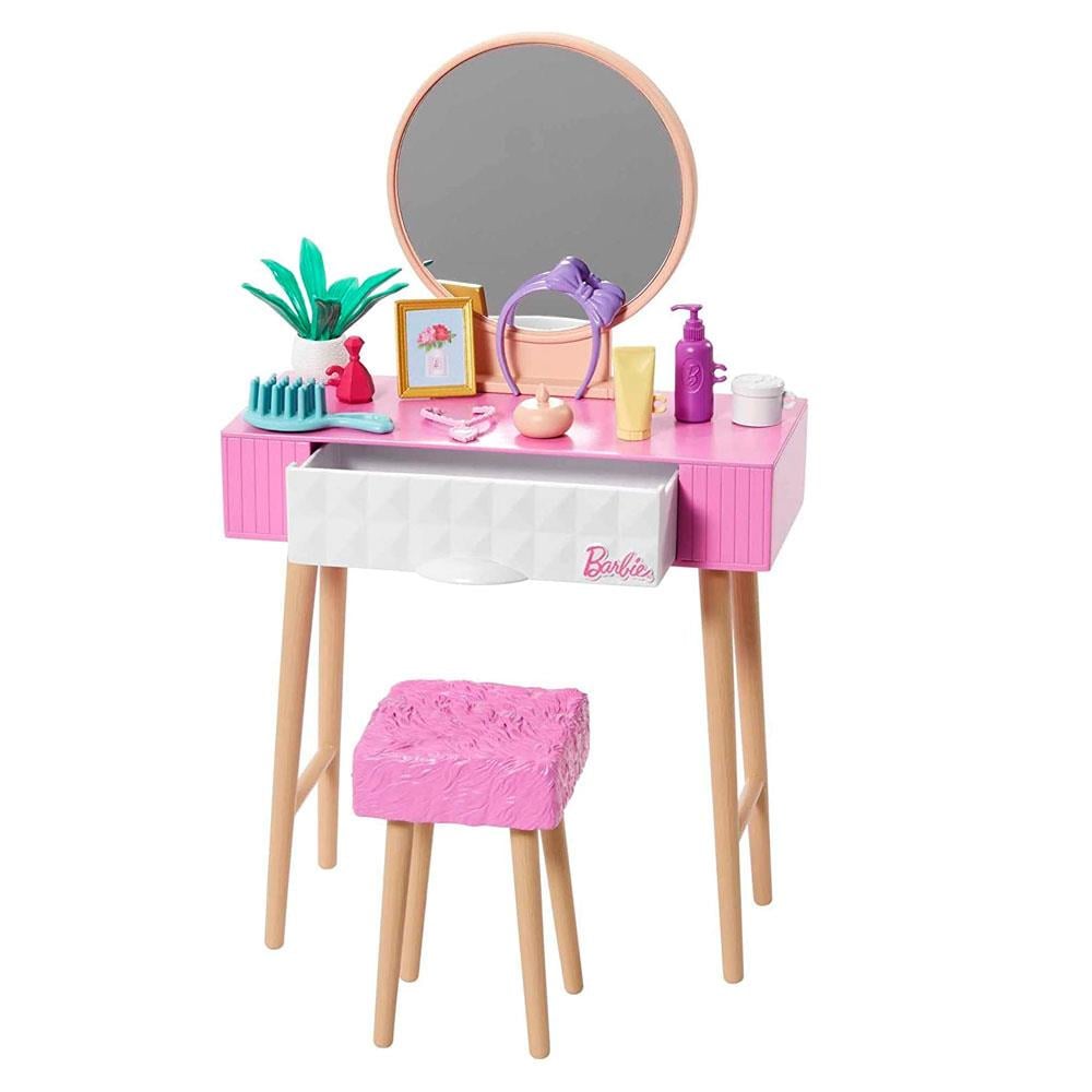 Barbie'nin Ev Dekorasyonu Oyun Setleri HJV32-HJV35 Barbie HJV35