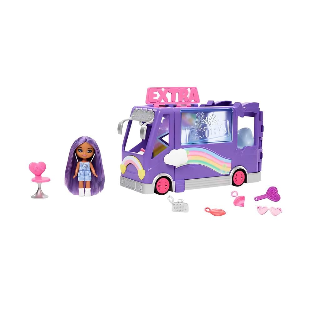 Barbie Extra Mini Mini Tur Otobüsü HKF84 Barbie HKF84