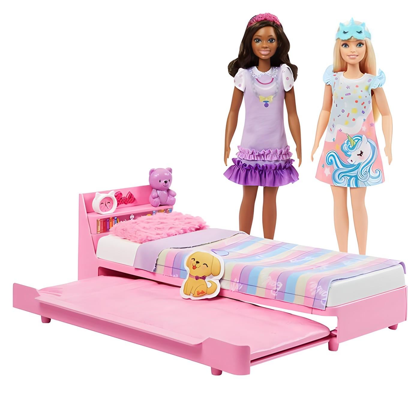 My First Barbie İlk Barbie Bebeğim Barbie'nin Yatağı Oyun Seti HMM64 Barbie HMM64