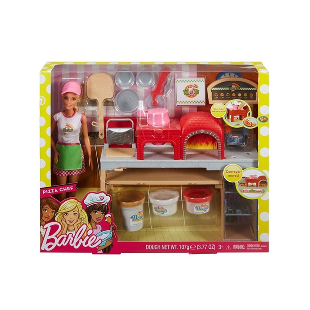 Barbie Pizza Yapıyor Oyun Seti FHR09