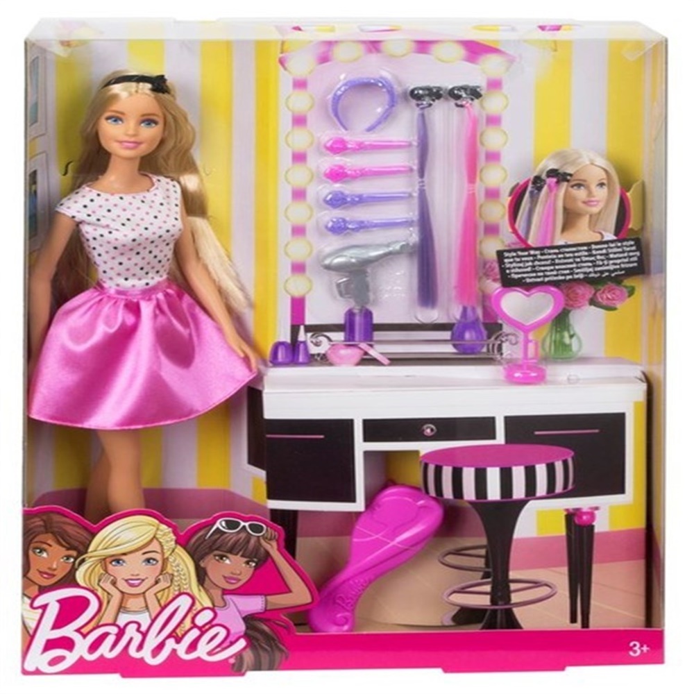 Barbie Saç Tasarımları Seti  DJP92