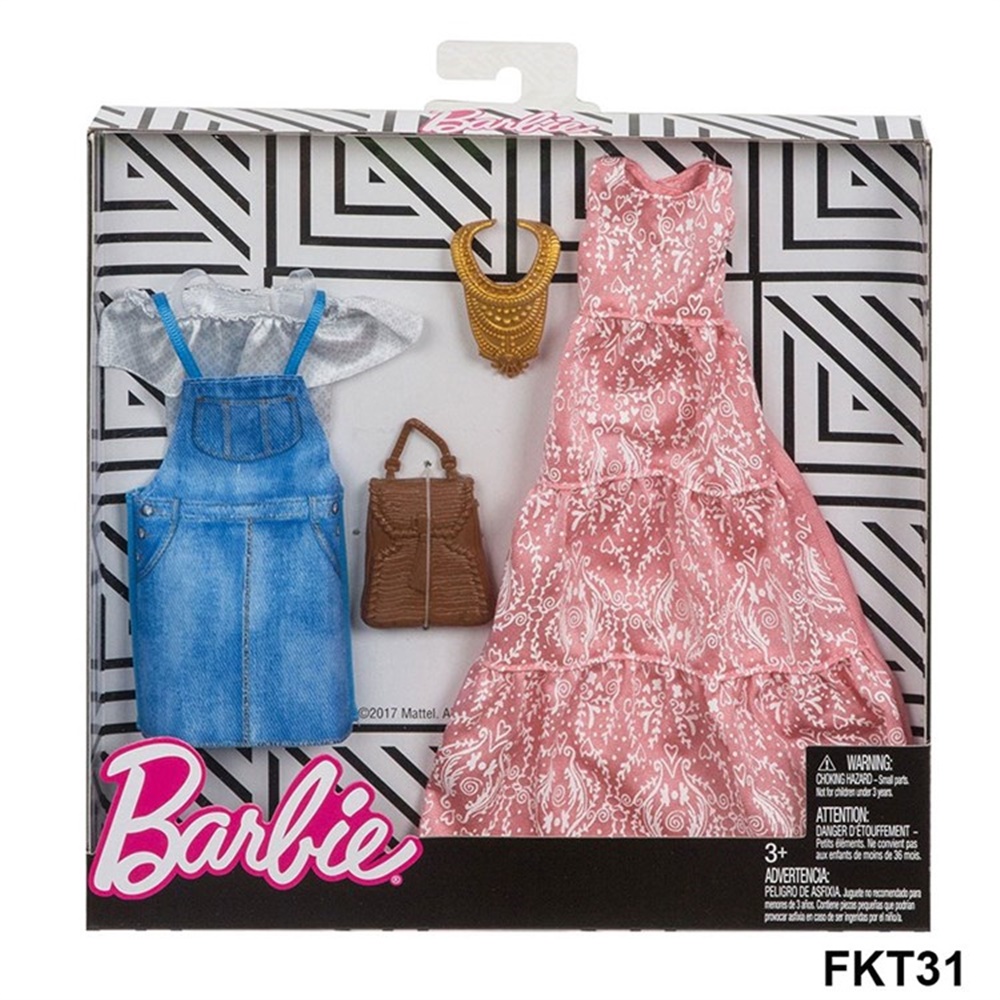 Barbie'Nin Kıyafetleri İkili Paket Fyw82