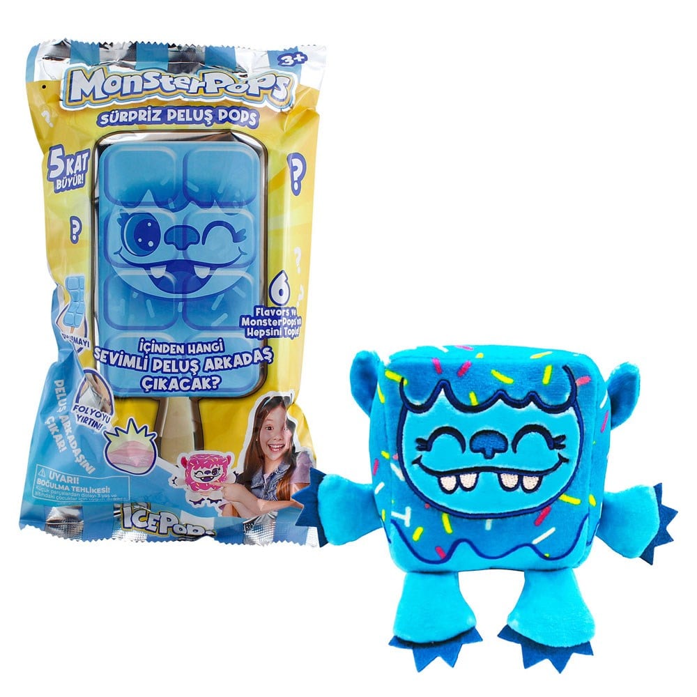 ICE POPS MONSTERPOPS SURPRIZ MINI PELUS CANAVAR 2411004 Diğer 2411004