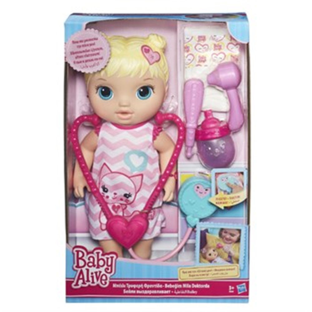 Baby Alive Bebeğim Mila Doktorda