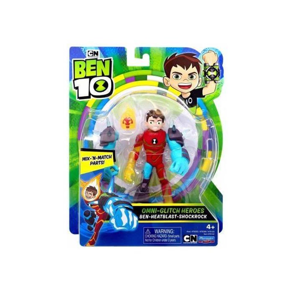 Ben 10 Ben Heatblast Shockrock 76100-76103 Ben 10 BEN76103