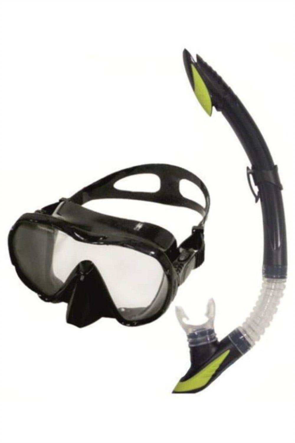 Bermuda Tempered Silikon Maske Şnorkel Set Bermuda KZL 246 23