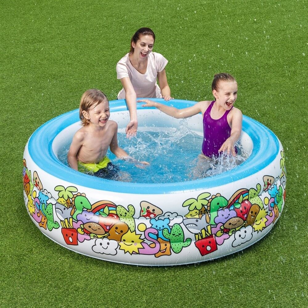 Bestway Jumbo Desenli Yuvarlak Havuz 152X51 Cm Bestway 51121