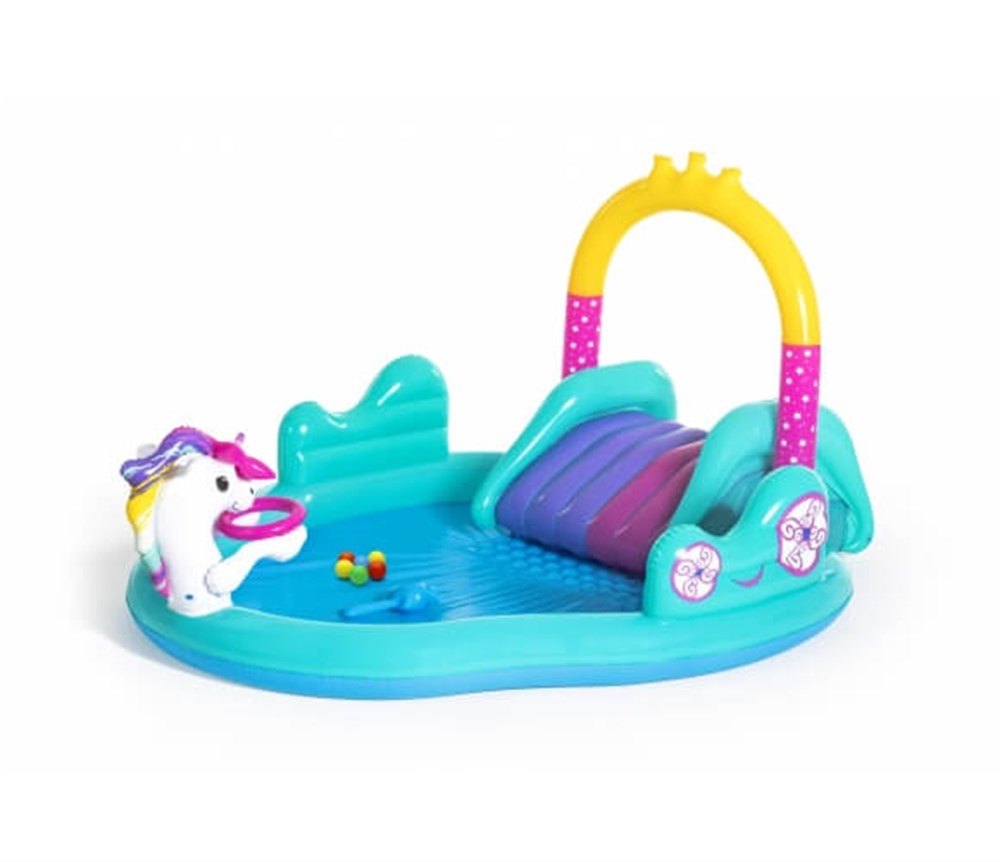 Bestway Unicorn Kaydıraklı Havuz 274Cm X 198 Cm Bestway 53097