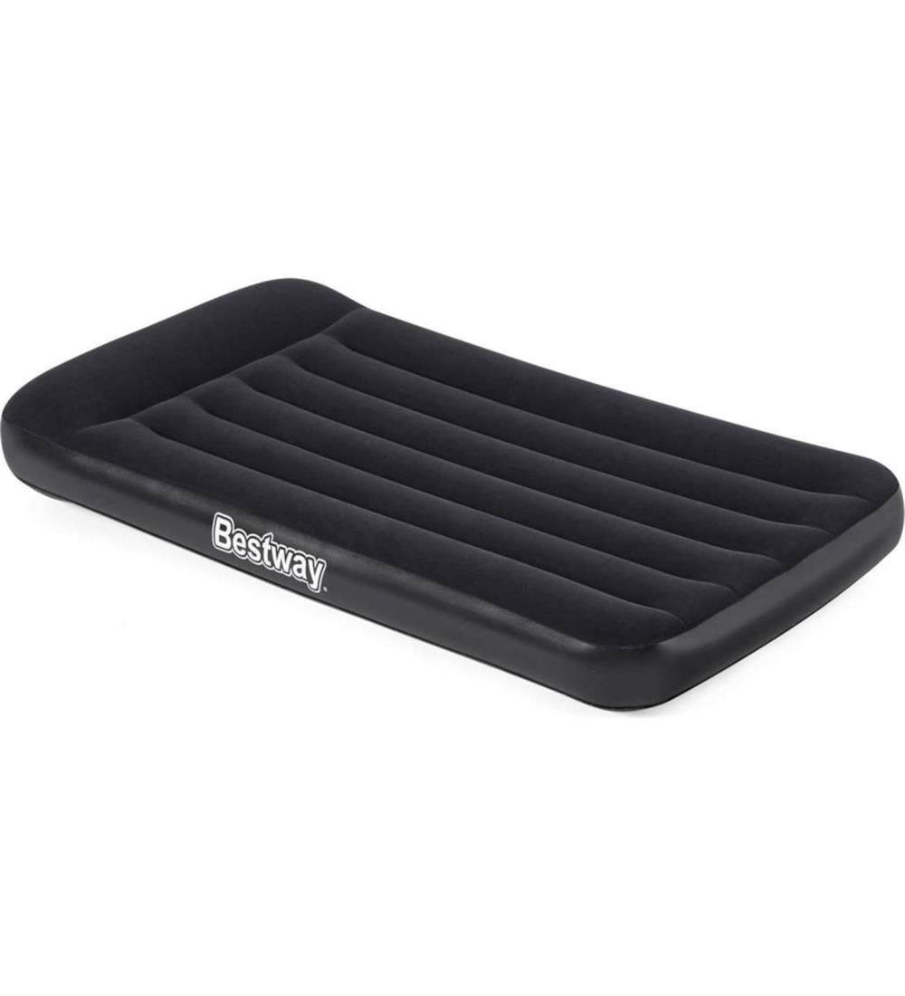 Bestway 188X99X30Cm Dahili Pompalı Şişme Yatak Siyah Bestway BW67556