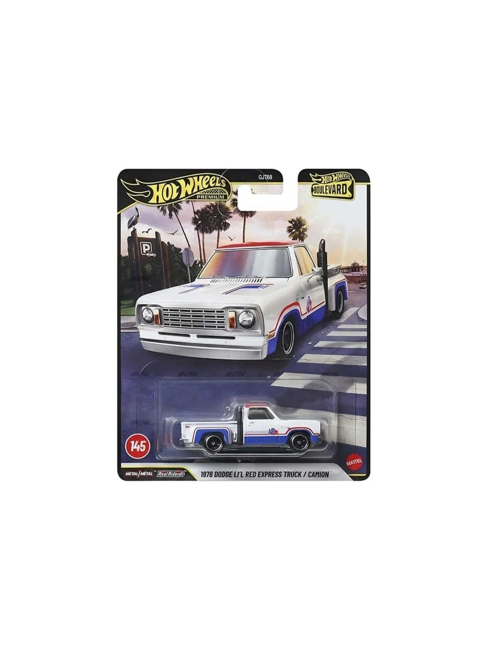 Hot Wheels Premium Boulevard 1978 Dodge Lil Red Express Truck GJT68-JHW27 Hot Wheels JHW27