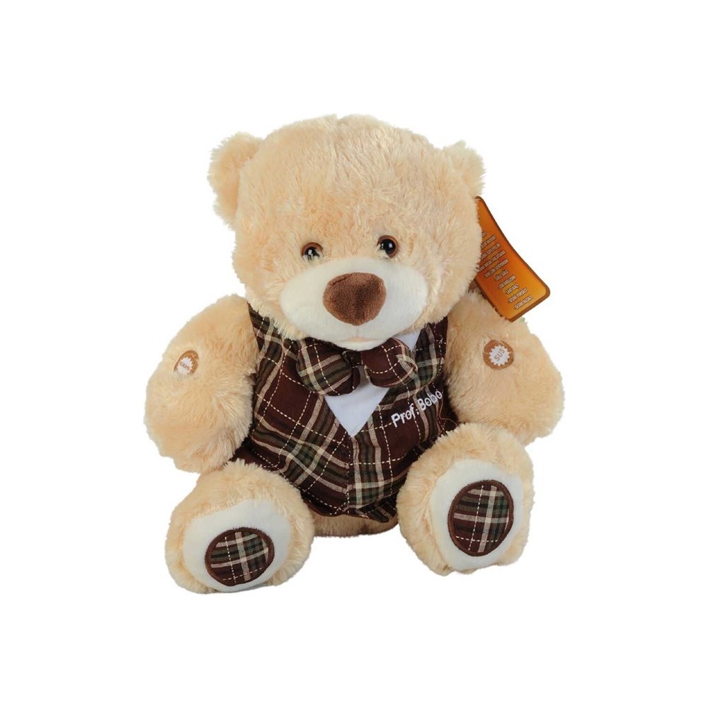 Türkçe Sesli Konuşan Prof. Bobo Peluş Ayı Birlik Oyuncak	 BIR C 1211130