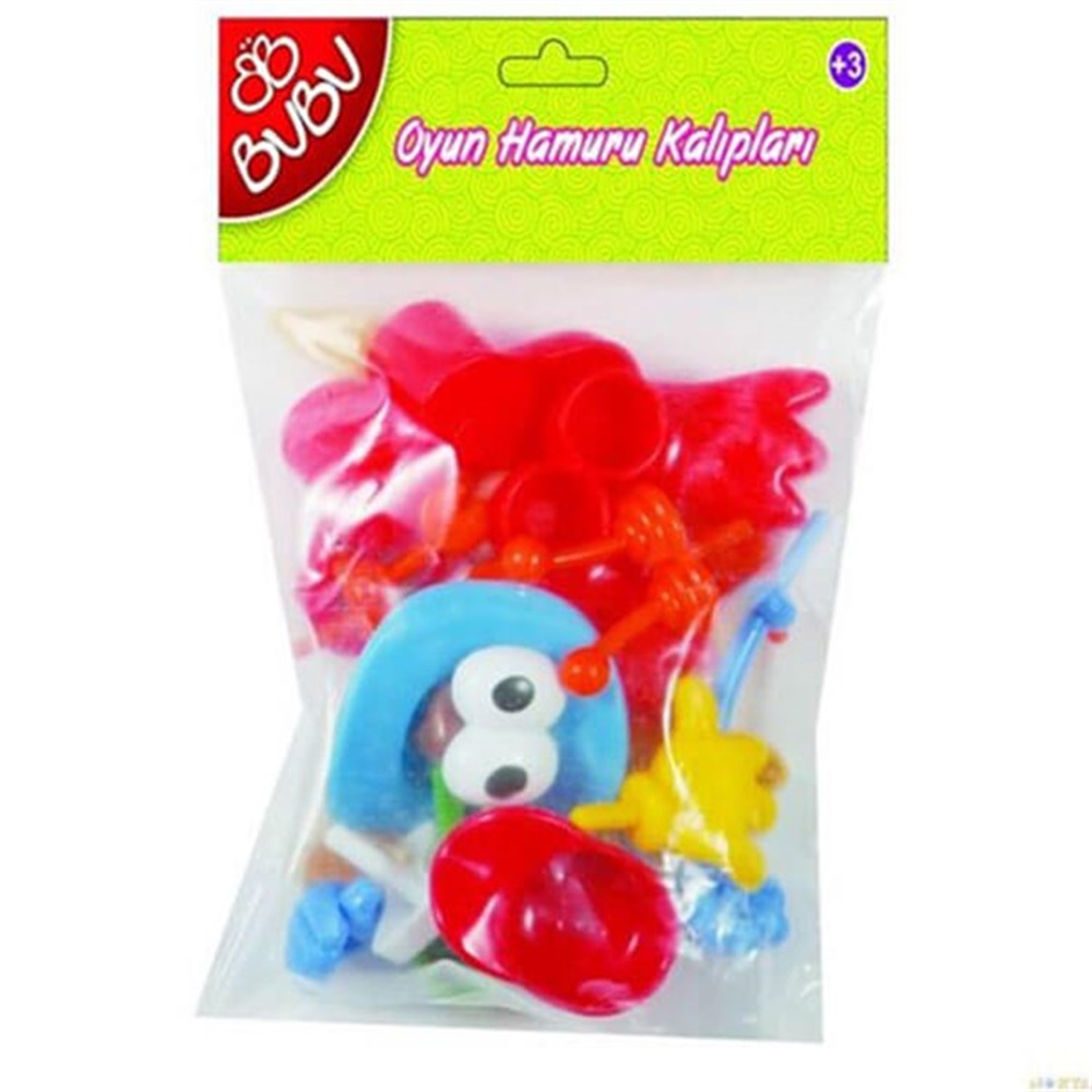 Bubu Oyun Hamuru Aksesuarları 26 Parça Bubu BUBU00004
