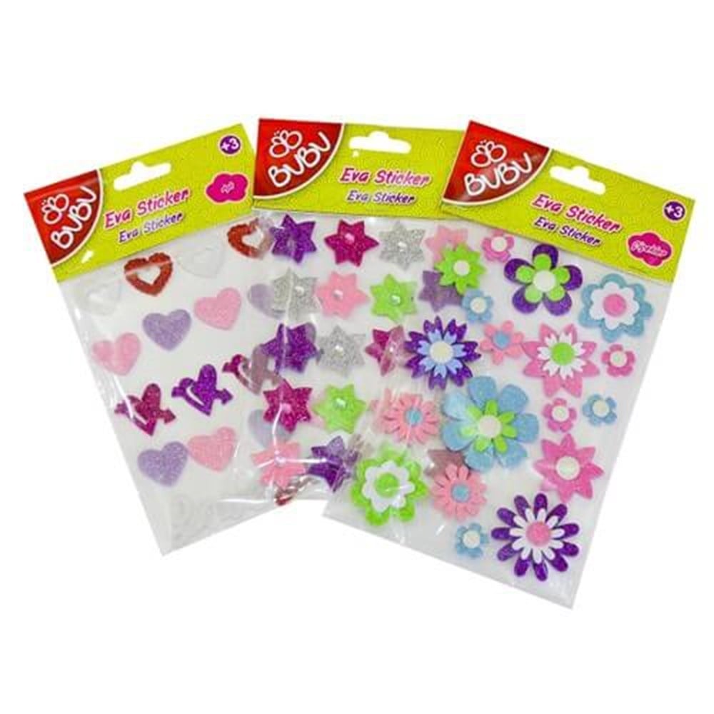 Bubu Eva Sticker Simli Doğa Bubu BUBUSTS021