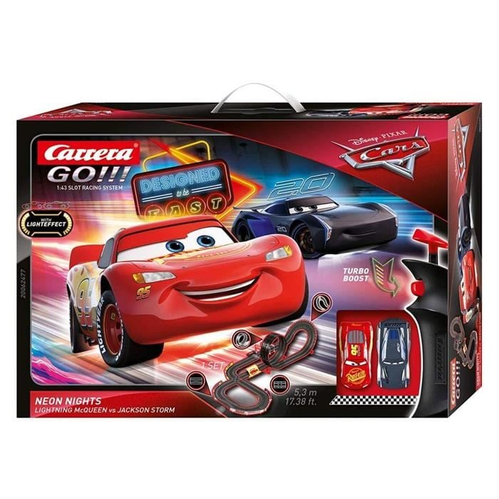 Carrera GO Walt Disney Cars Neon Yarış Seti 62477 Carrera JSC62477