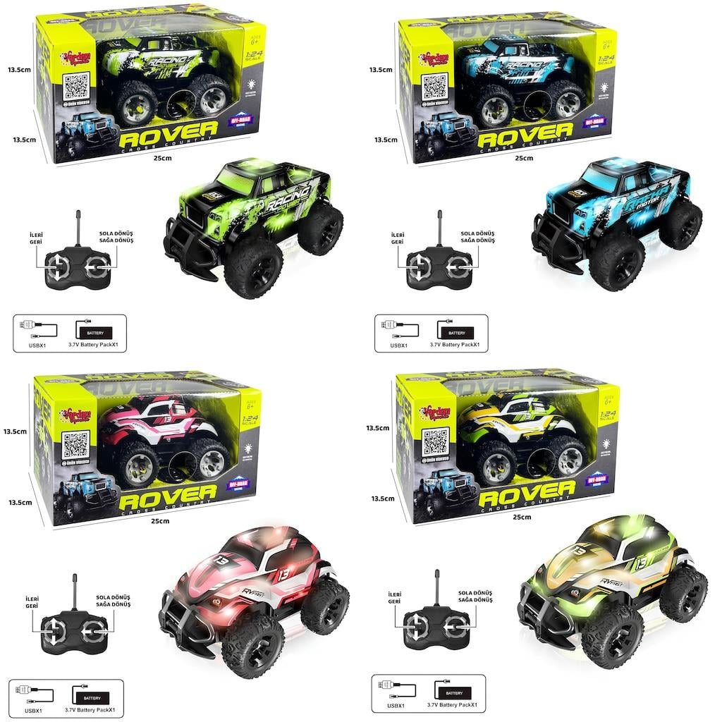 VARDEM UZAKTAN KUMANDALI FULL FONKSIYON SARJLI ROVER OFF-ROAD ISIKLI ARABA 1:24 Diğer VAR SYR 666 842 3 4 5 6 7