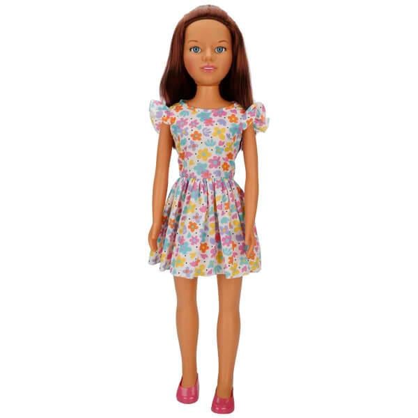 YURUYUS ARKADASIM CLARA CASUAL 80 CM - CICEKLI MAVI ELBISELI Diğer S00080011 C