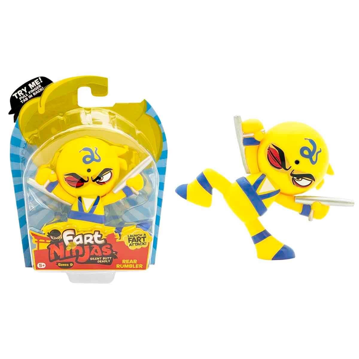 FART NINJAS GAZ CIKARAN SENSORLU FIGUR S9 FAN02001 - REAR RUMBLER Diğer FAN02001 RR