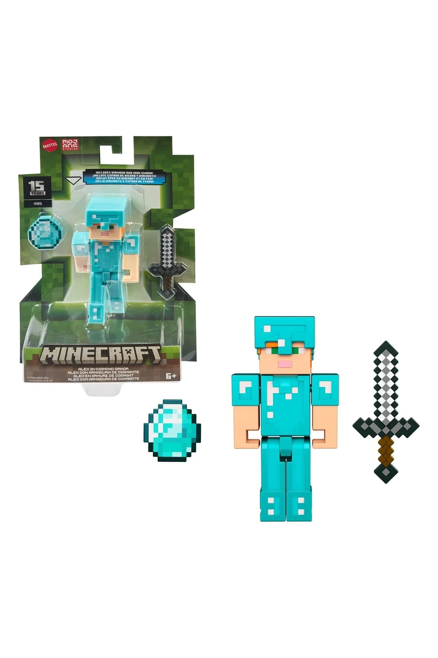 Minecraft Aksesuarlı Figürler Alex GTP08-HTN09 Minecraft HTN09