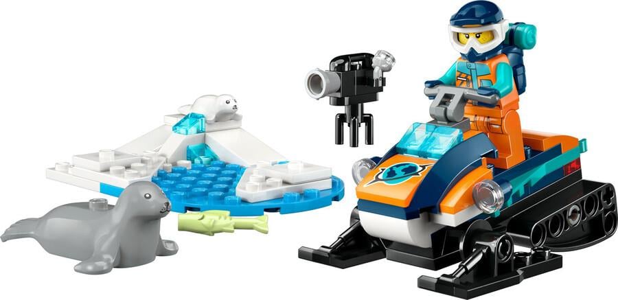 LEGO CITY KUTUP KÂSIFI MOTORLU KIZAGI 60376 Diğer LSC60376