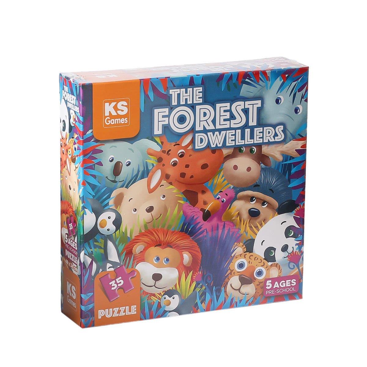 THE FOREST DWELLERS PRE-SCHOOL PUZZLE Diğer PRS 32713