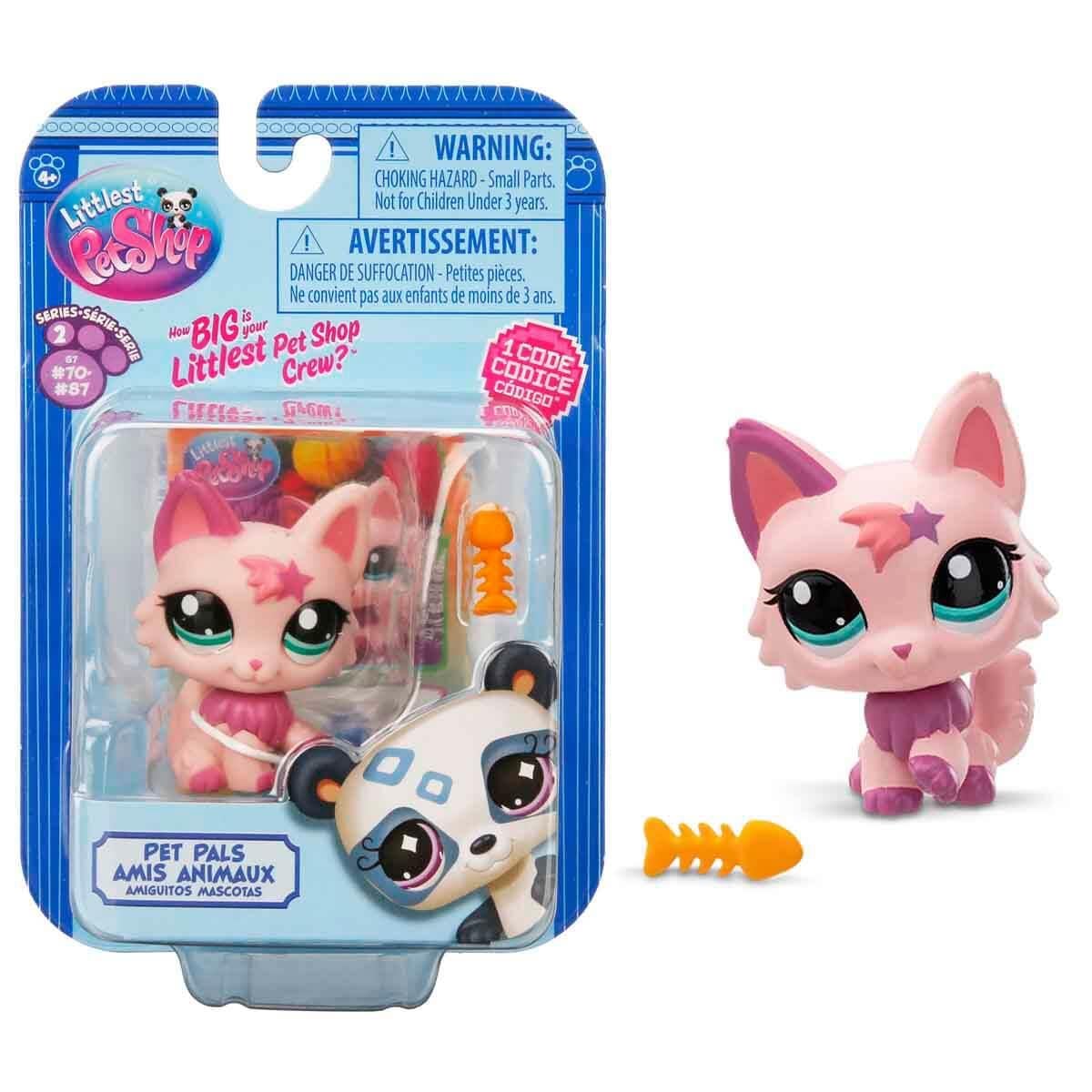 Littlest Pet Shop Minişler Tekli Paket S2 - 79 – Pembe Kedi Littlest Pet Shop G79
