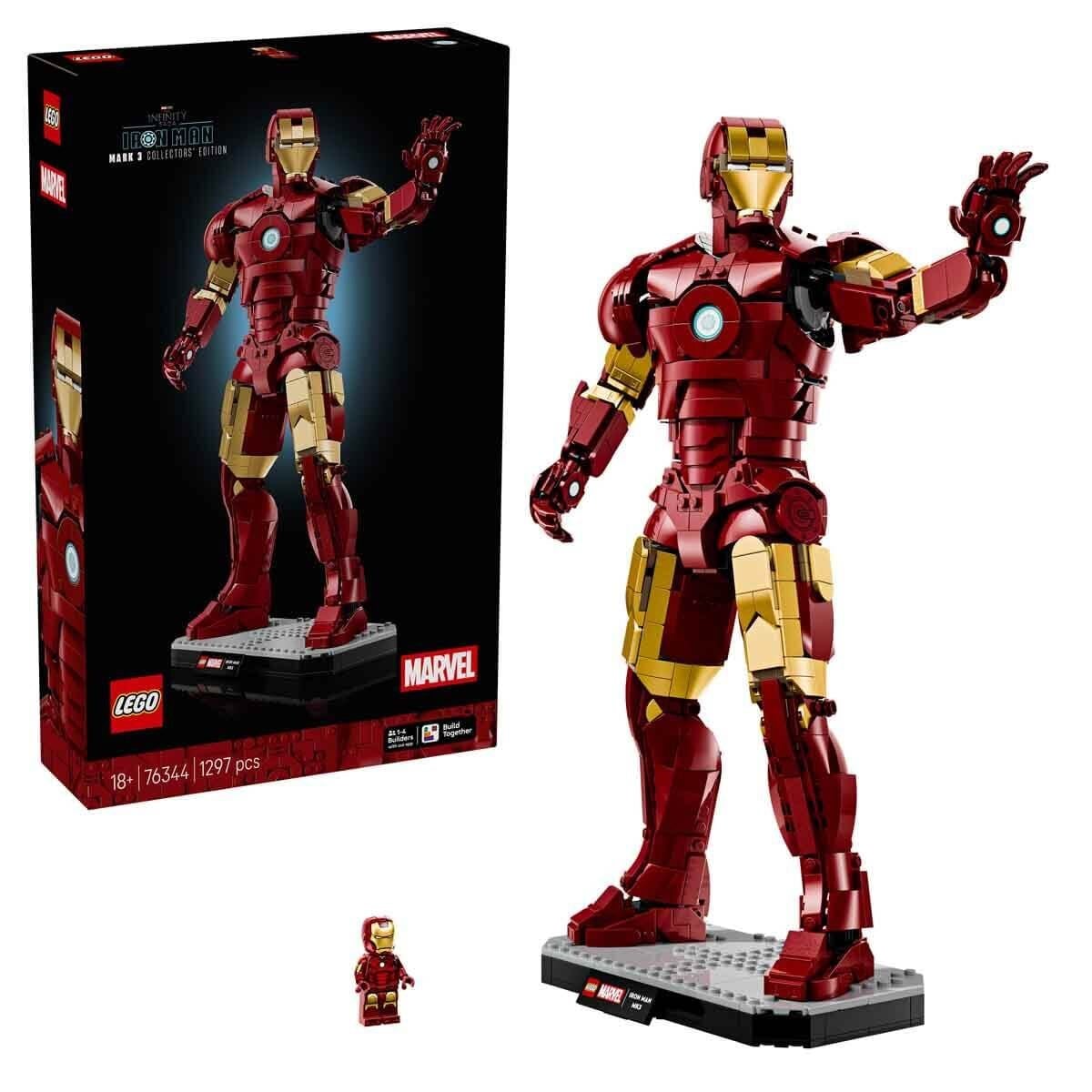 LEGO Marvel Iron Man Mark 3 Koleksiyoncu Versiyonu 76344 Lego LYT76344