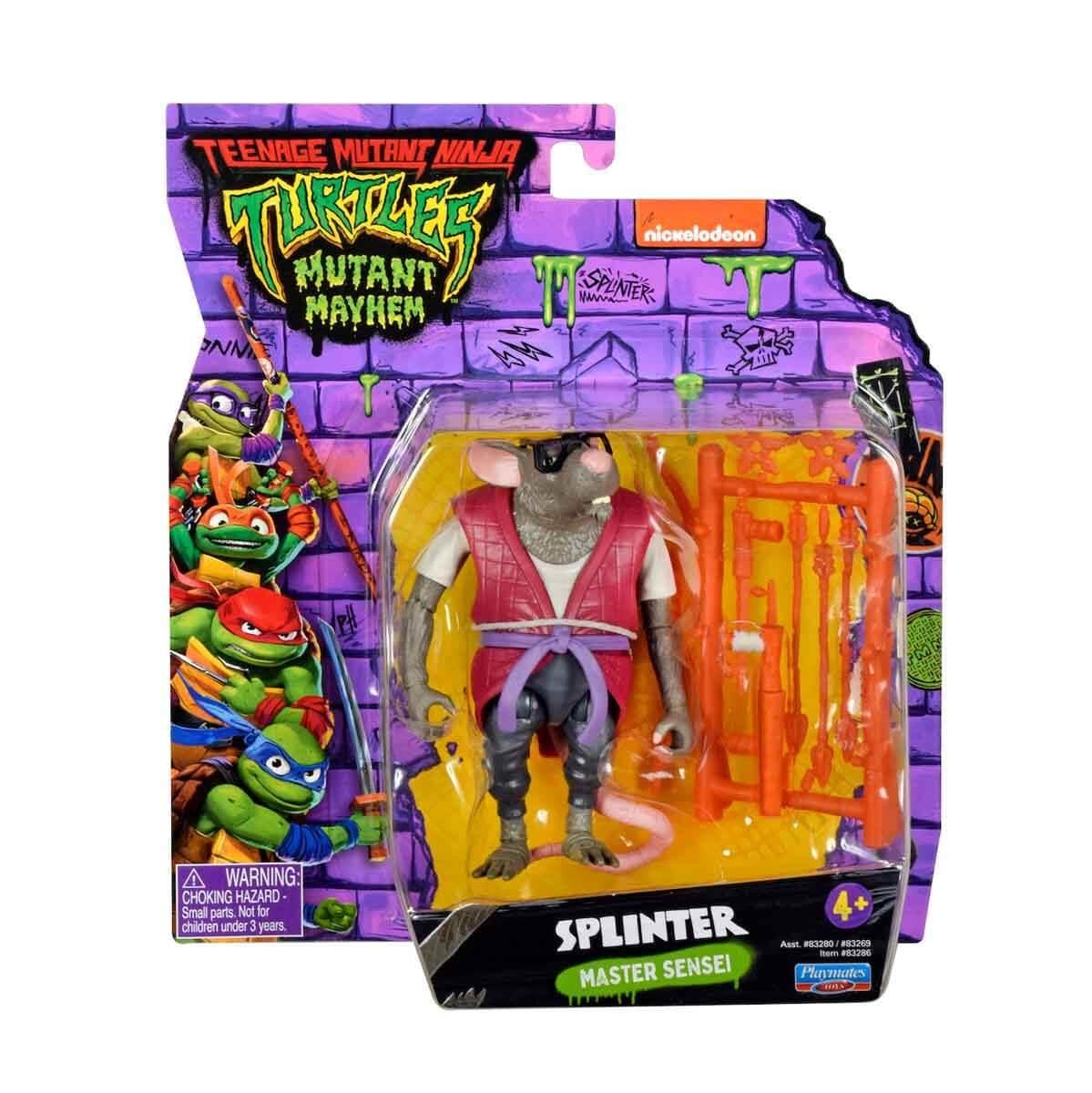 Ninja Turtles Mutant Mayhem Aksiyon Figür Splinter Giochi Preziosi TU805100 83286