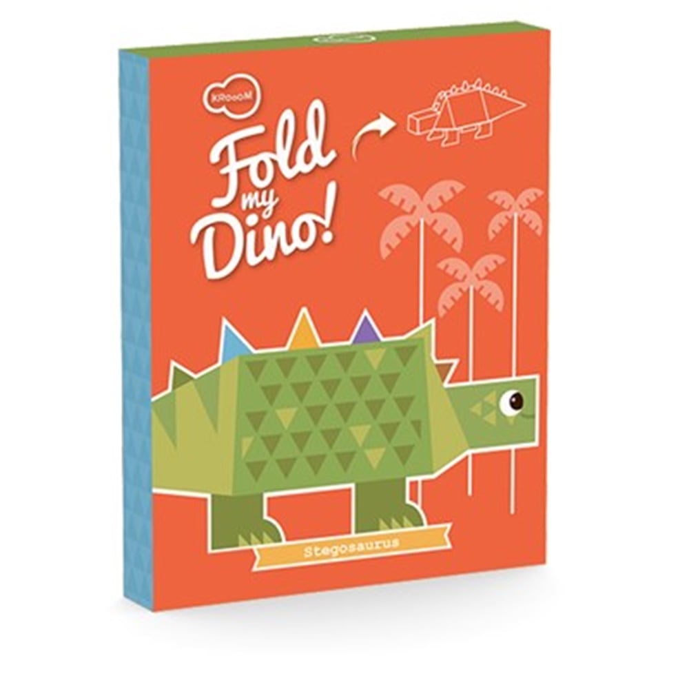 Krooom Stegosaurus 3D Fold My Dino