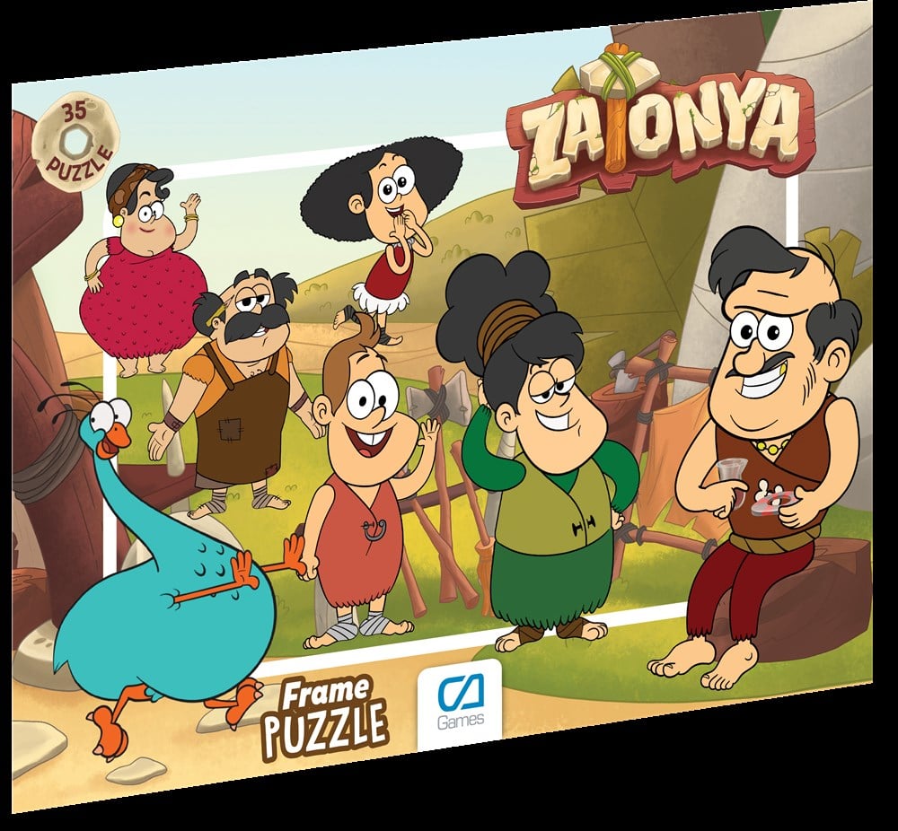 CA Games Zatonya 35 Parça Frame Puzzle Ca Games CA 5143