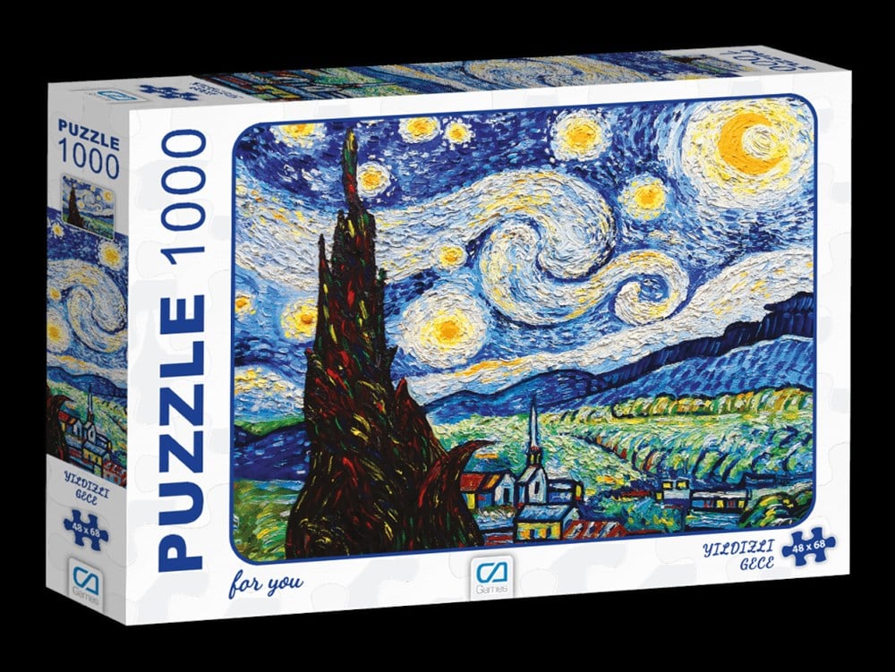 CA GAMES YILDIZLI GECE 1000 PARCA PUZZLE Ca Games CA 7005