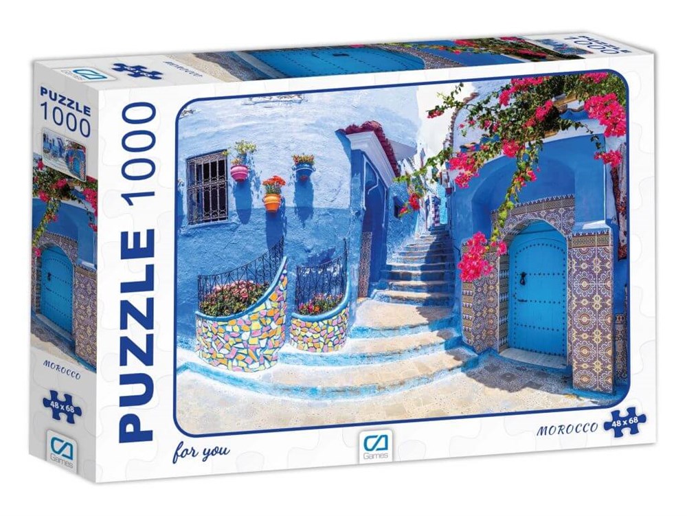 CA GAMES MOROCCO 1000 PARCA PUZZLE Ca Games CA 7024