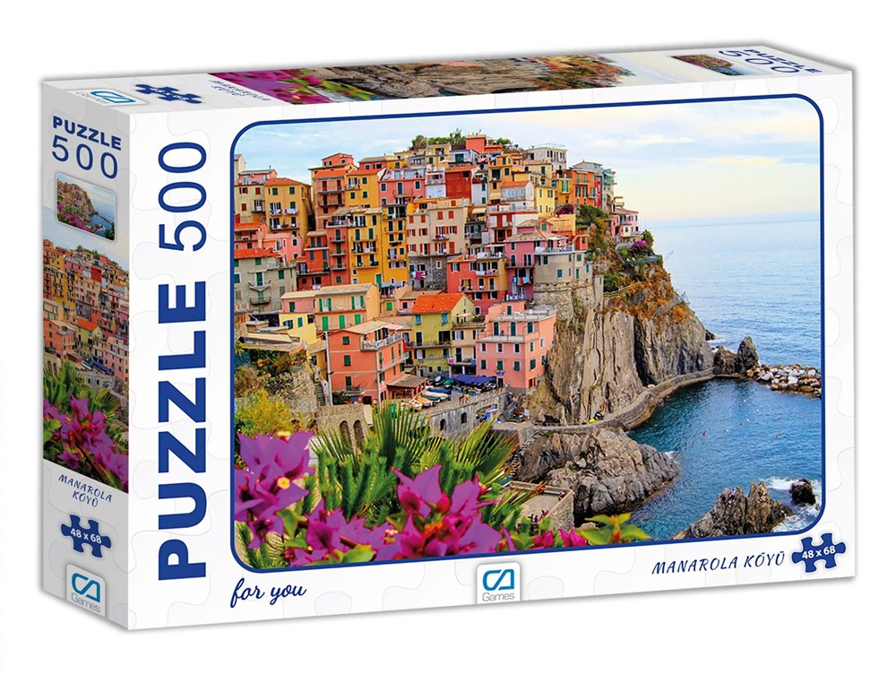 CA GAMES MANAROLA KOYU 500 PARCA PUZZLE Ca Games CA 7505