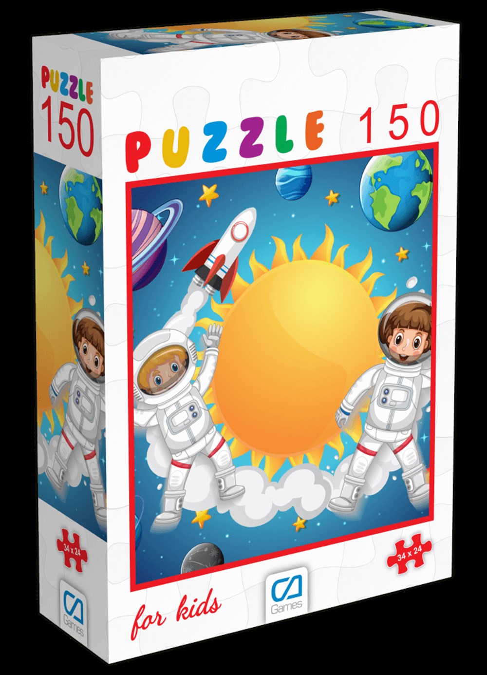 Ca Games Uzay 150 Parça Puzzle Ca Games CA.6105