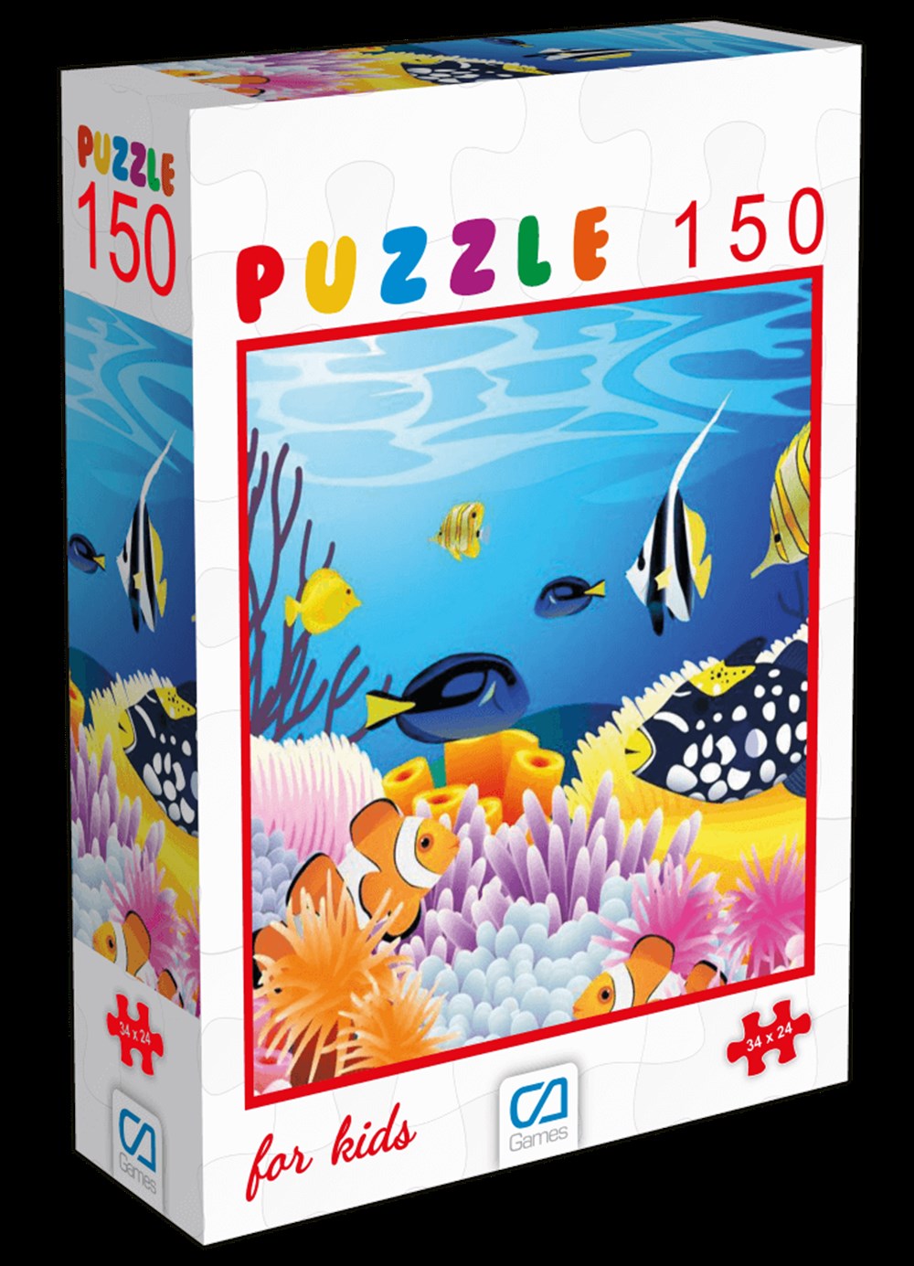 Ca Games Balıklar 150 Parça Puzzle Ca Games CA.6106