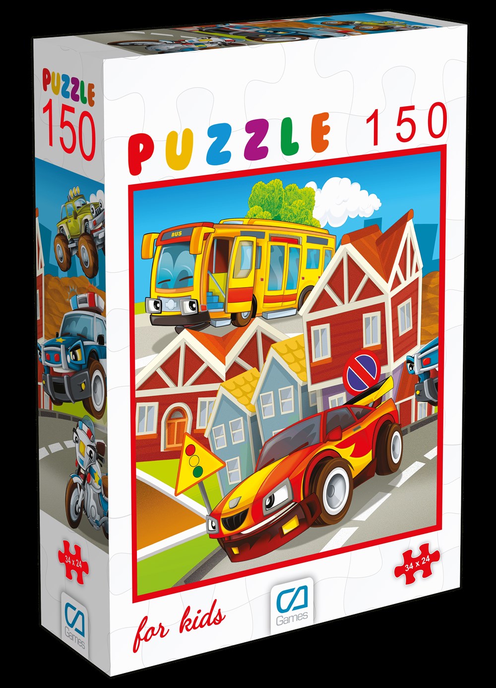 Ca Games Arabalar 150 Parça Puzzle Ca Games CA.6107