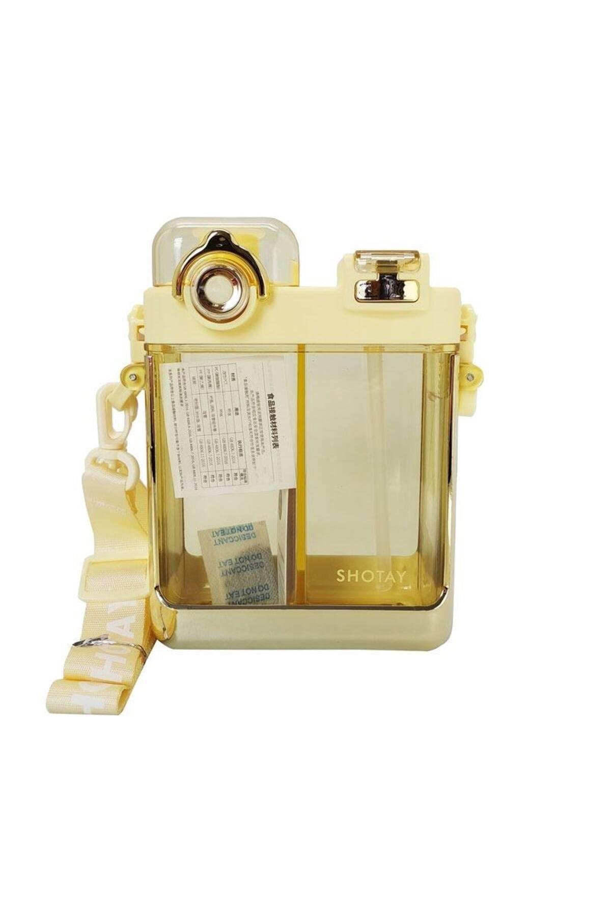 Shotay Tritan Matara 700 ml Sarı Shotay SHT ST 7100 S