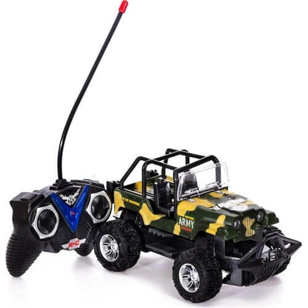 Uzaktan Kumandalı Şarjlı Askeri Jeep Canem CNM789 809A