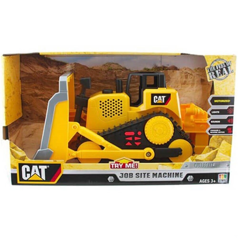 Cat Sesli Full Fonksiyonlu Bulldozer İş Makinası