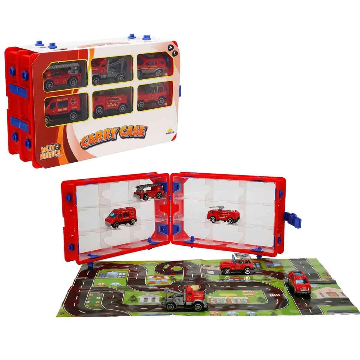 MAXX WHEELS TASIMA CANTALI SEHIR ARACLARI OYUN SETI 4515 Diğer S00004515