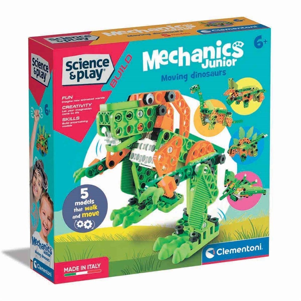 Clementoni Mechanics Junior Hareketli Dinozorlar 61360TR Clementoni CLE 61360TR
