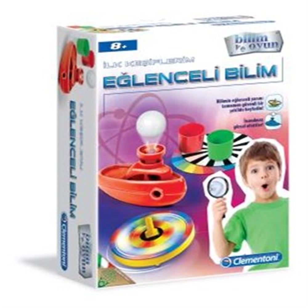 Clementoni İlk Keşif Seti - Eğlenceli Deneyler (7 Yaş+)