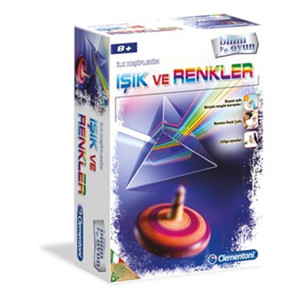 Clementoni İlk Keşiflerim - Işık Ve Renkler (7 Yaş+)
