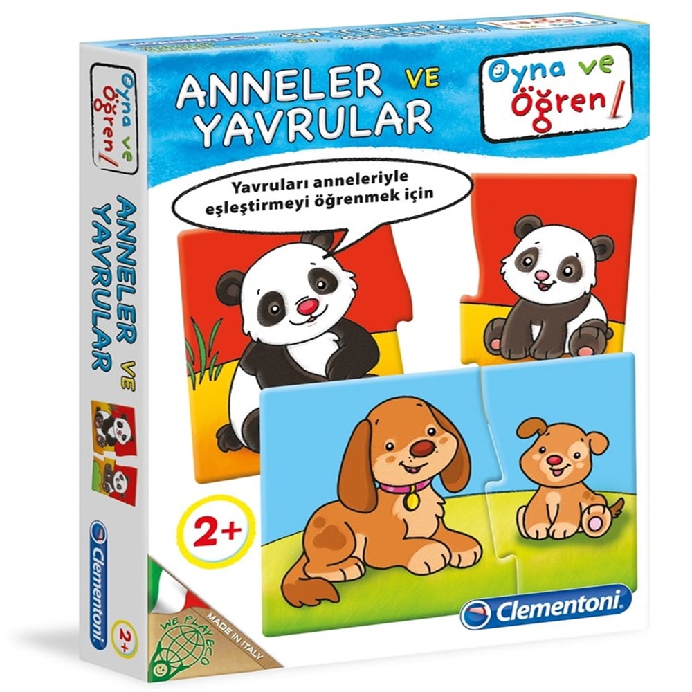 Clementoni Oyna & Öğren Anneler Ve Yavrular (2 Yaş+)