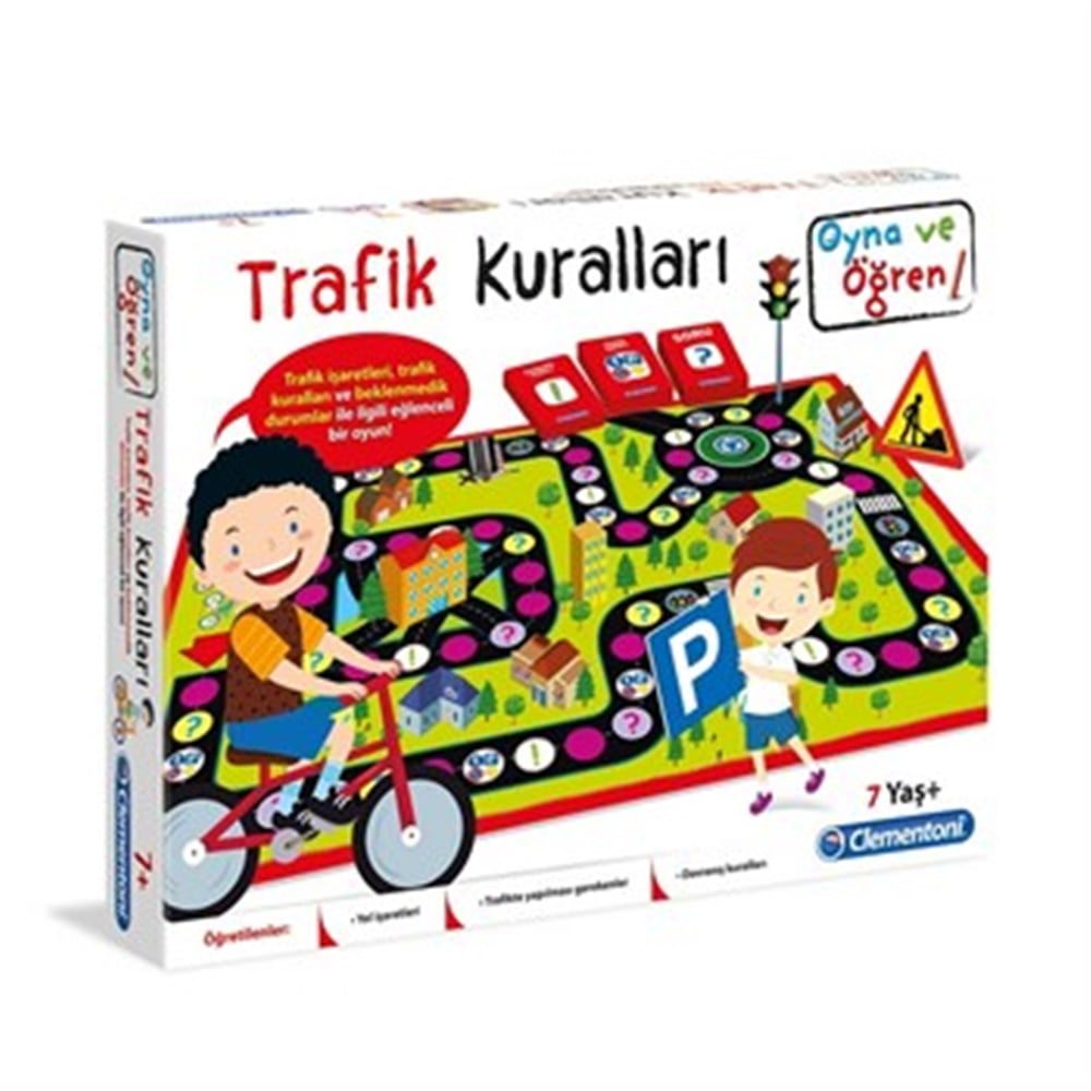 Clementoni Oyna ve Öğren Trafik Kuralları CLM6492